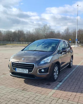 lubuskie Peugeot 3008 cena 36500 przebieg: 186000, rok produkcji 2014 z Kraków
